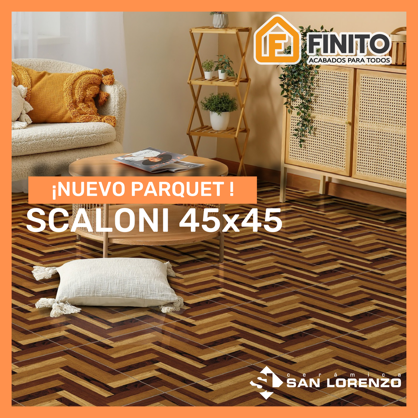 45X45 SAN LORENZO SCALONI MIX