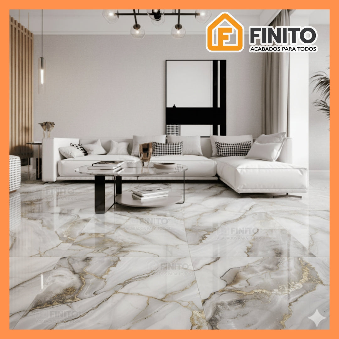 PORCELANATO PULIDO ALTAMIR GOLD 60X60 01 CAJA 1.44 MT2