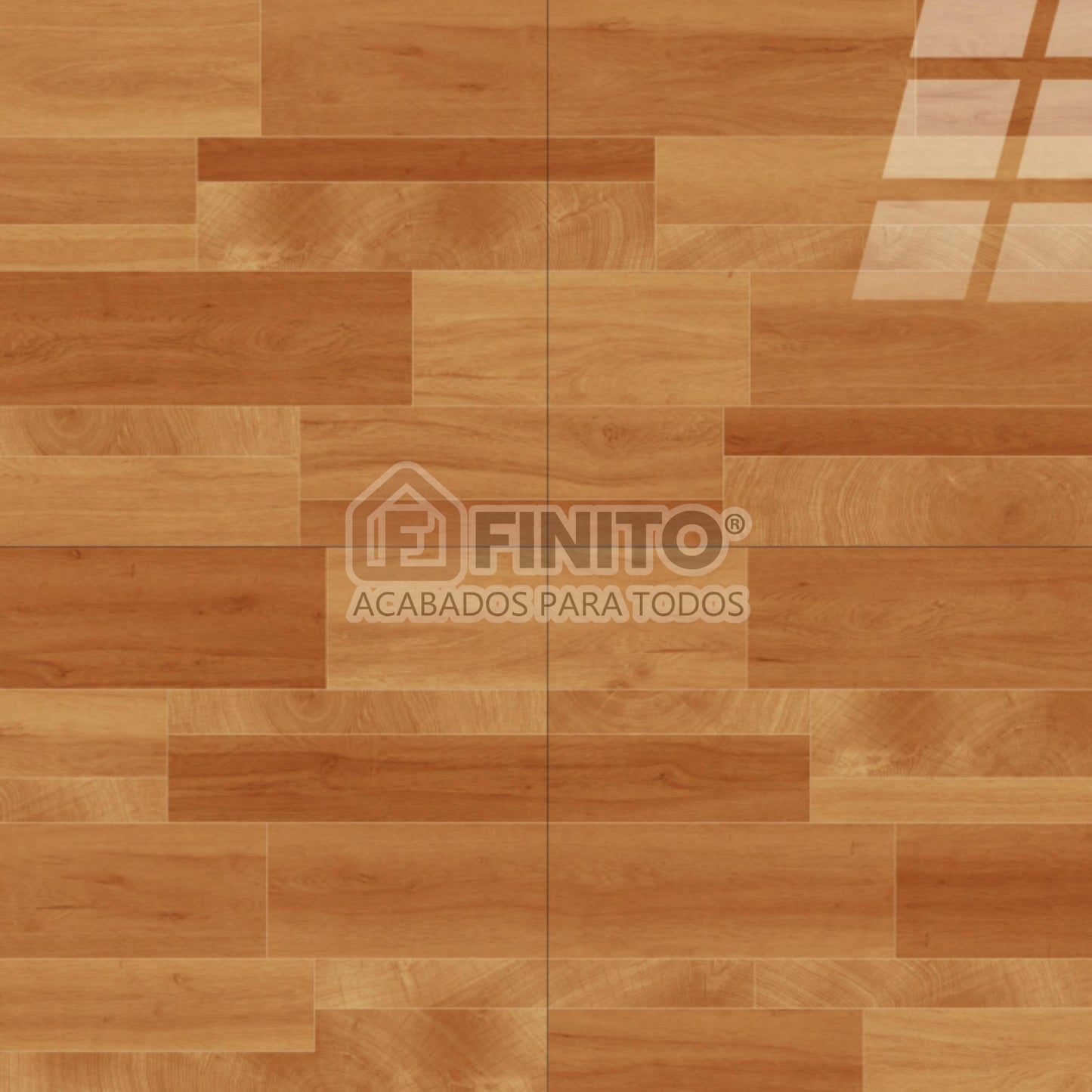 PORCELANATO PULIDO ESTILO MADERADO PISO PARED MARRÓN CARAMELO ROBLE DORE 60×60CM 1.44MT2