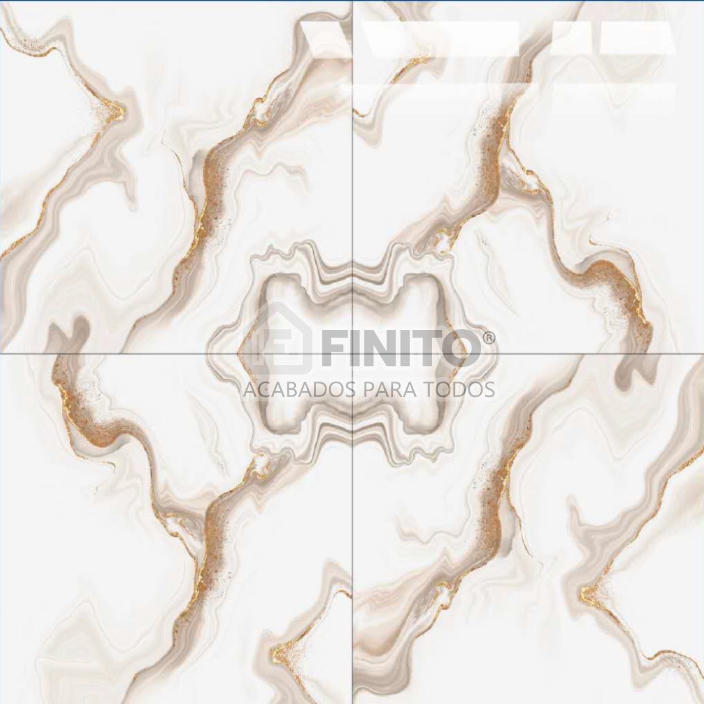 PORCELANATO VITRIFICADO MARMOLIZADO BLANCO DORADO USO PISO PARED MARMOL DORADO 60X60CM 1.44MT2