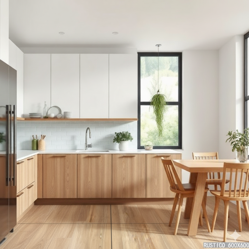 PORCELANATO MATE MADERA #66048 60cmx60cm - 1 CAJA 1.44 MT2 (4 PIEZAS)