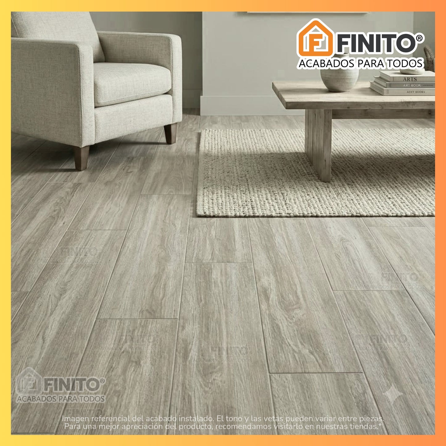 Ceramica Mate 20x61 1,86Mt2 Parketon Legno