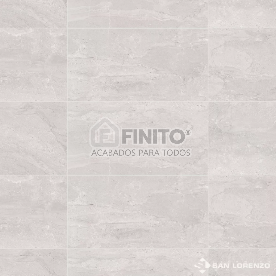 Ceramica Brillante Marmoleado 30x60 1.68Mt2 Trini Gris