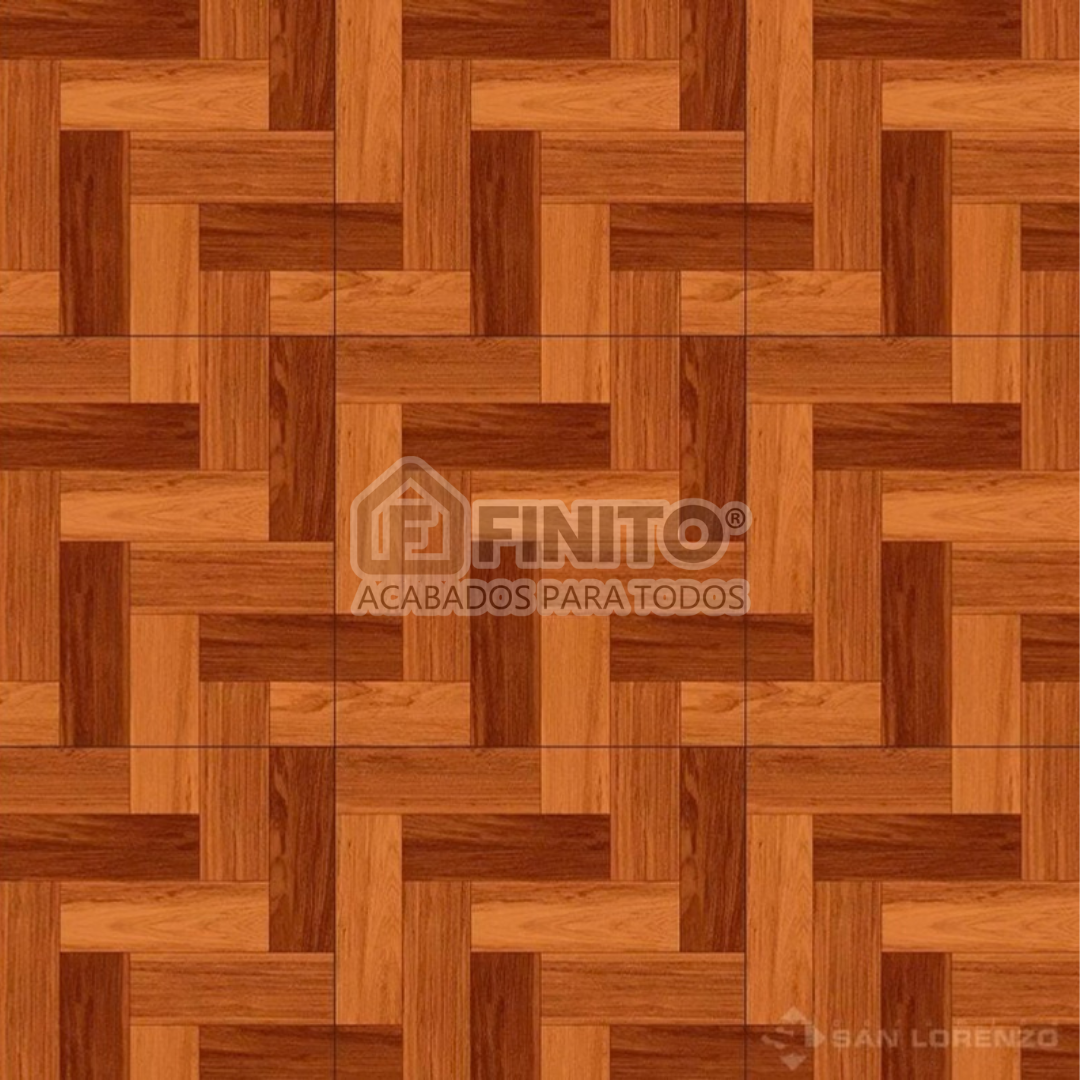 Ceramica Brillante Rústico 45x45 2.29Mt2 Madera Jennylu