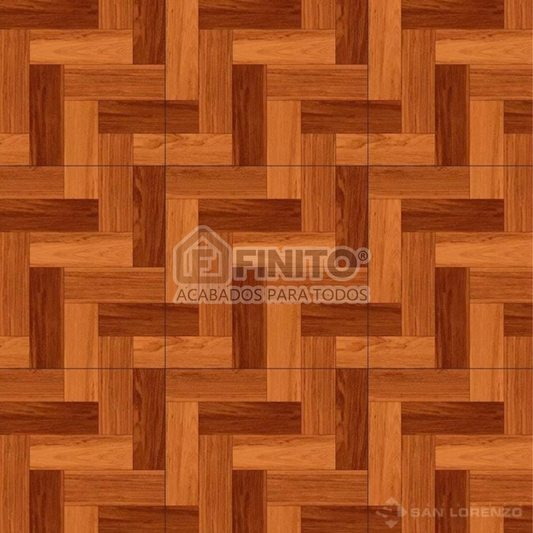 Ceramica Brillante Rústico 45x45 2.29Mt2 Madera Jennylu