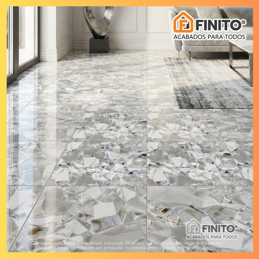 Porcelanato Vitrificado 60x60 1.44 Mt2 Diamond Ice