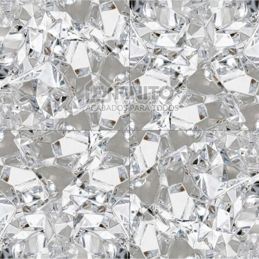 Porcelanato Vitrificado 60x60 1.44 Mt2 Diamond Ice