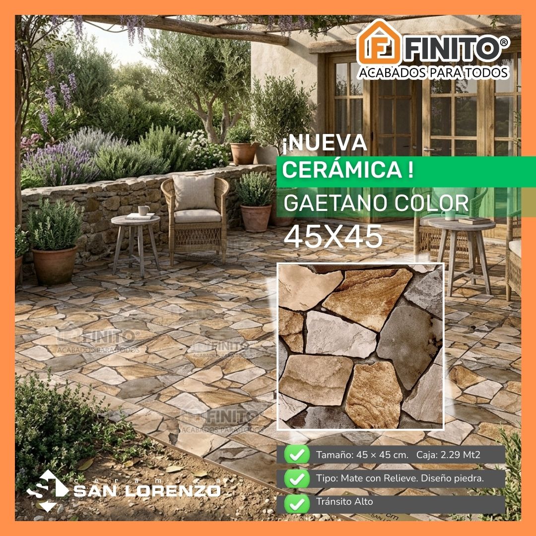 ceramica piso laja