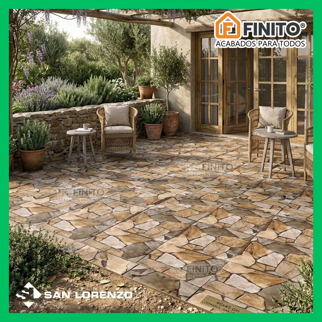 Cerámica San Lorenzo Cerámica Gaetano 45x45 Antideslizante