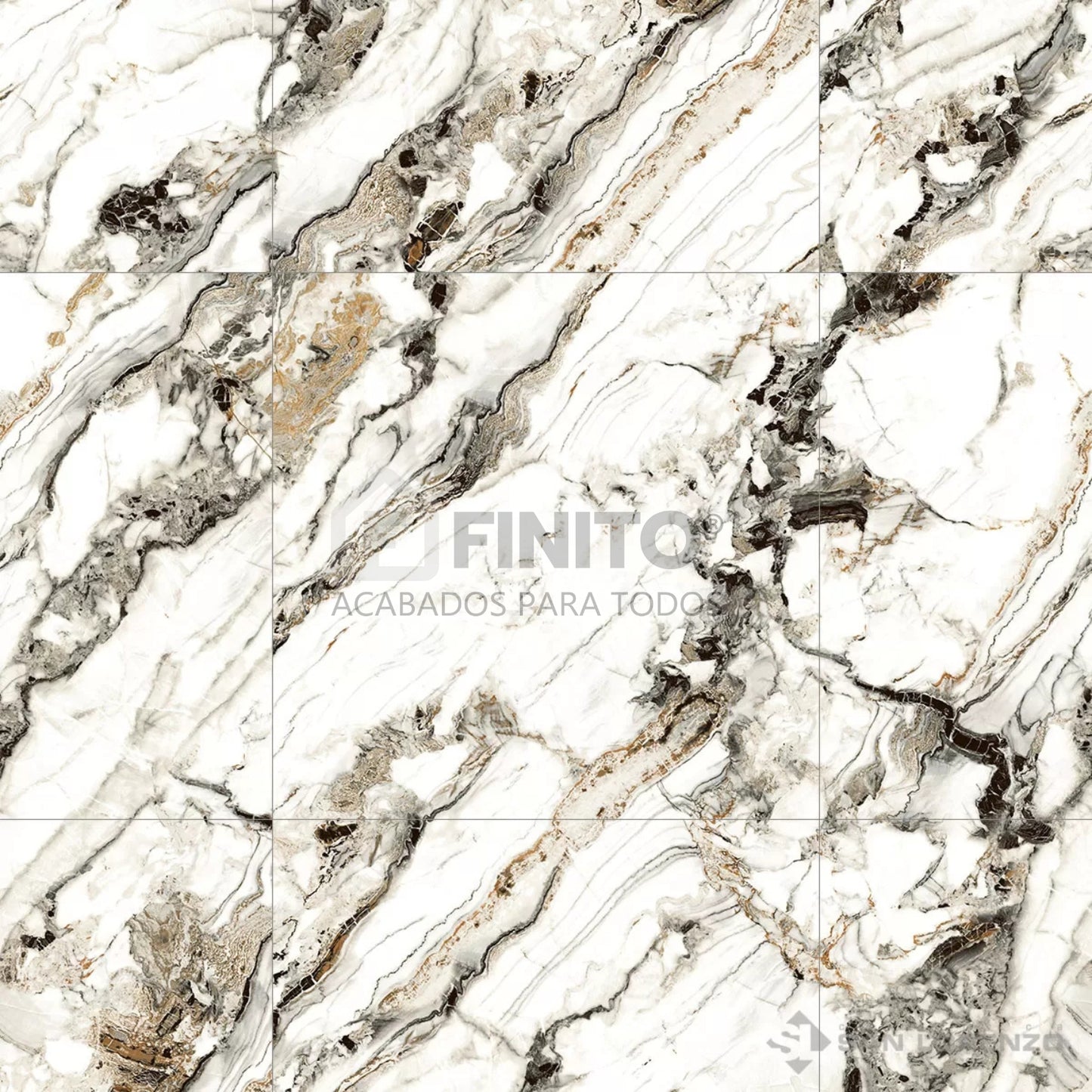 CERAMICA MARMOLEADA PARA PISO MARMOL RIALTO 60X60 2.50MT2