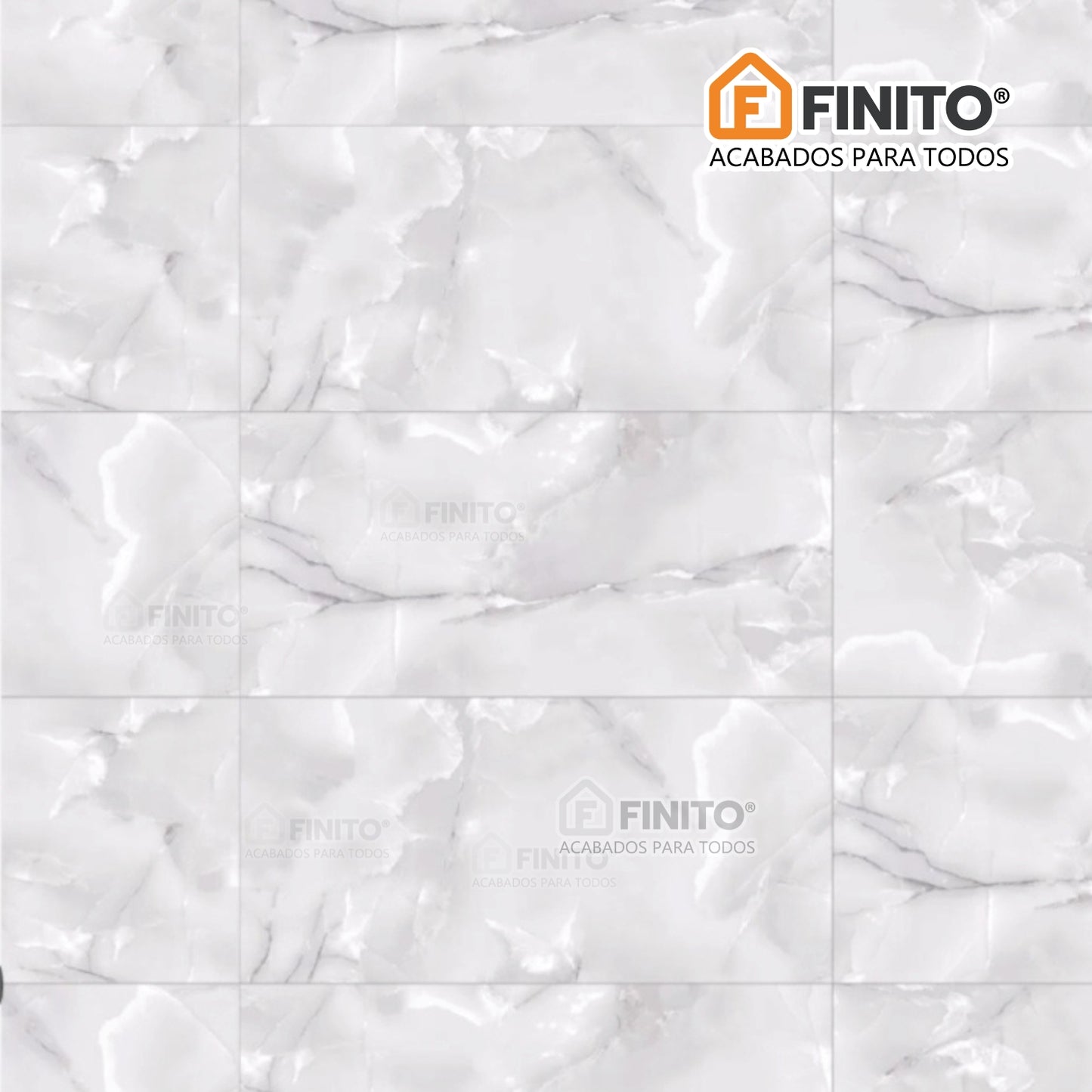 Ceramica Marmolizada 30x60 1,68Mt2 Frozen Gris