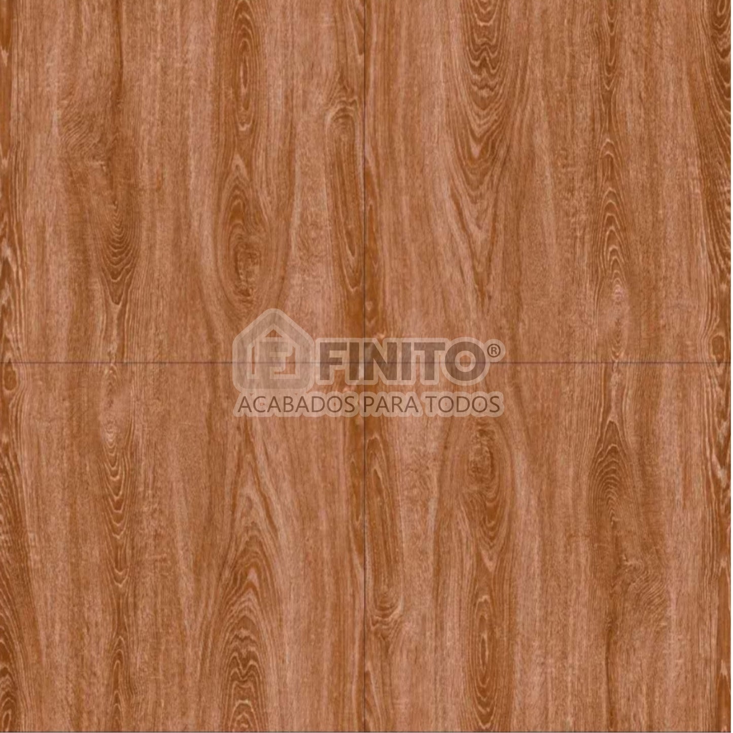 Porcelanato Vitrificado 60x60cm 1.44Mt2 Caramelo Wood