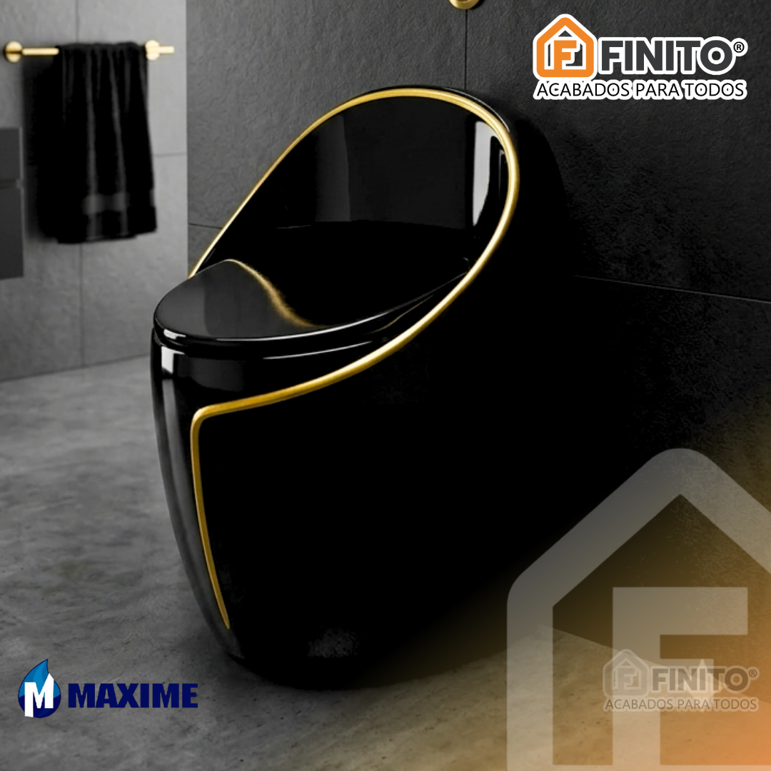 INODORO LUNA BLACK GOLD – MAXIME