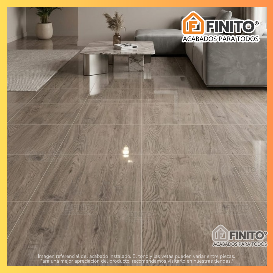 Porcelanato Vitrificado Maderado 60x60 1.44Mt2 Madera Toga