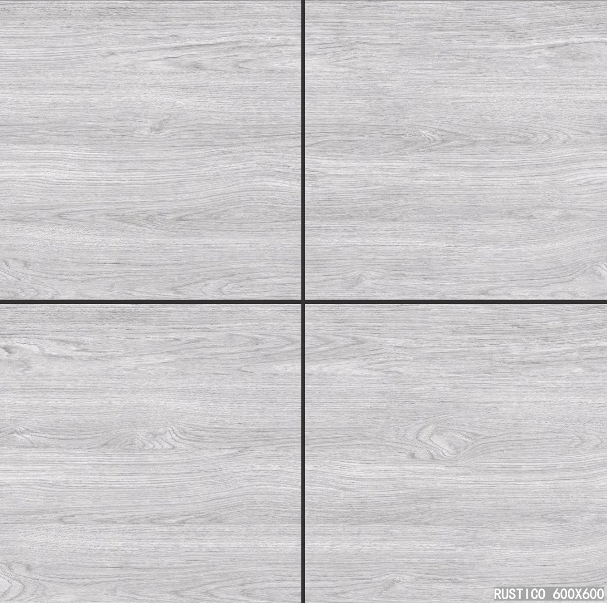 PORCELANATO MATE MADERA GRIS #66045 60cmx60cm - 1 CAJA 1.44 MT2 (4 PIEZAS)