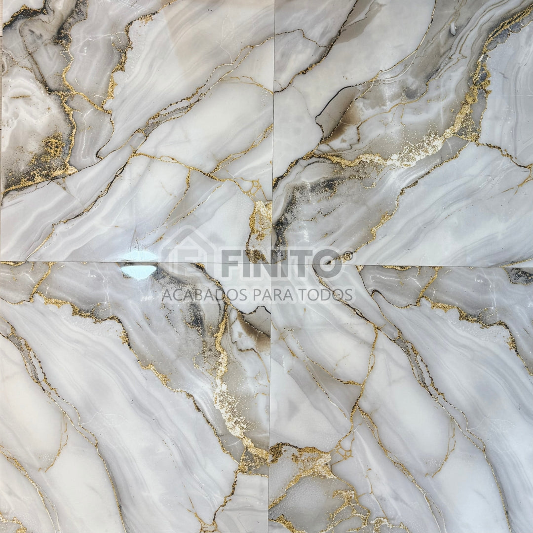 PORCELANATO PULIDO ALTAMIR GOLD 60X60 01 CAJA 1.44 MT2
