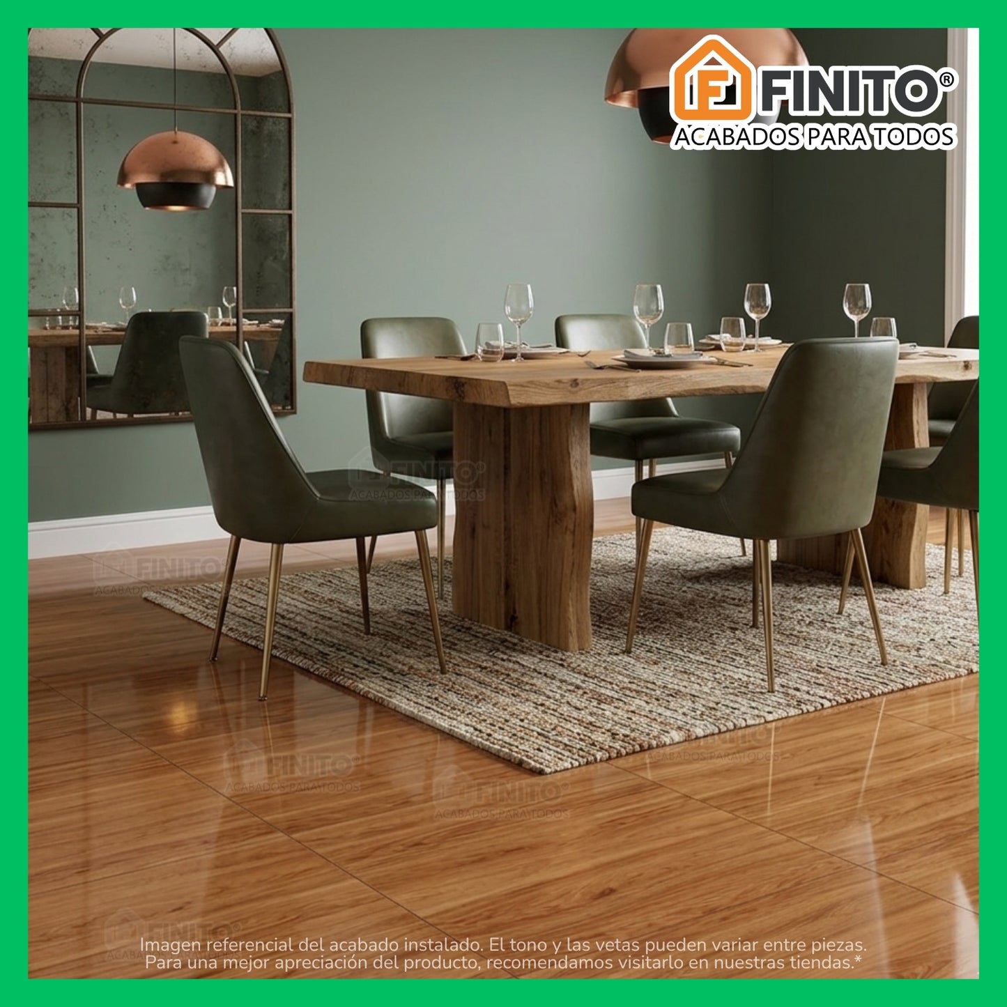 PORCELANATO PULIDO MADERADO MIEL MARRON BEIGE PARA PISO PARED MADERA BRILLO 60X60CM 1.44MT2