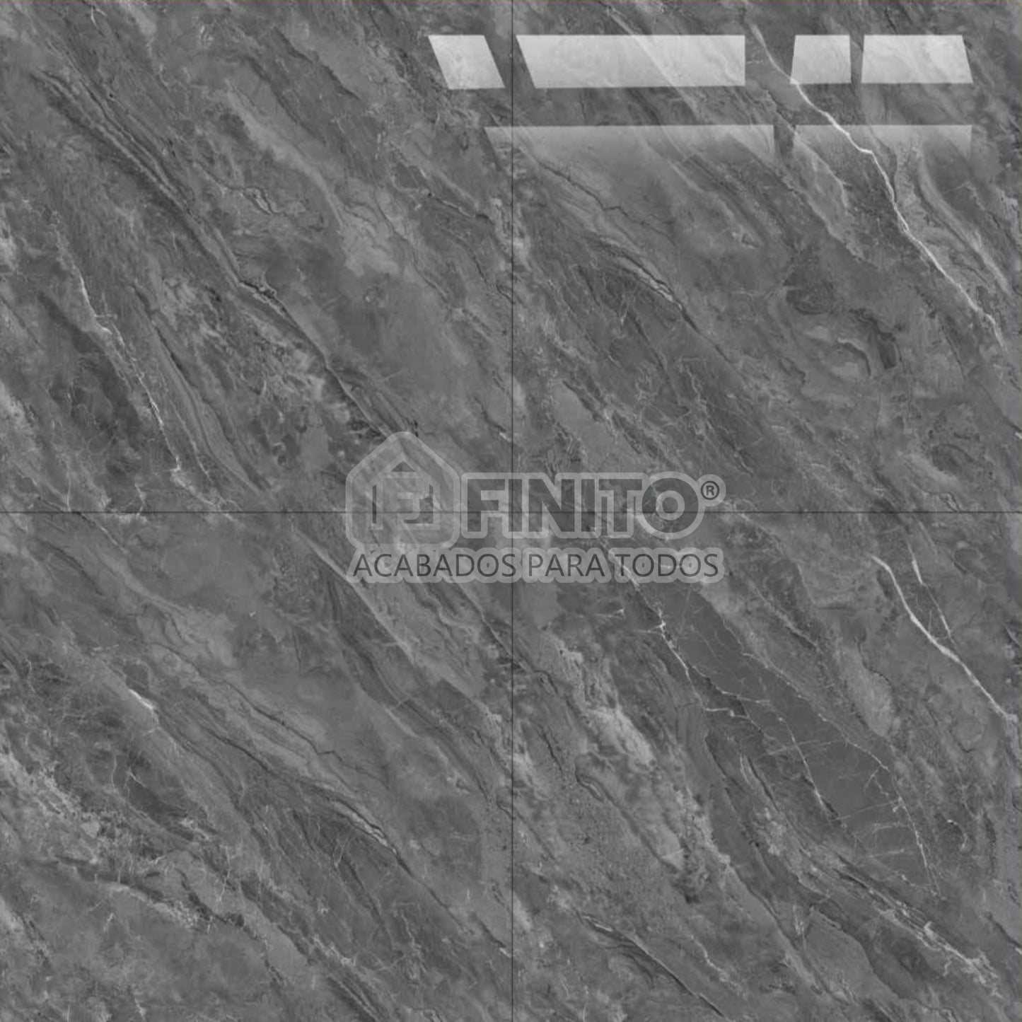 PORCELANATO VITRIFICADO MARMOLIZADO GRIS, PLOMO USO PARED Y PISO MARMOL GRIS 60X60CM 1.44MT2