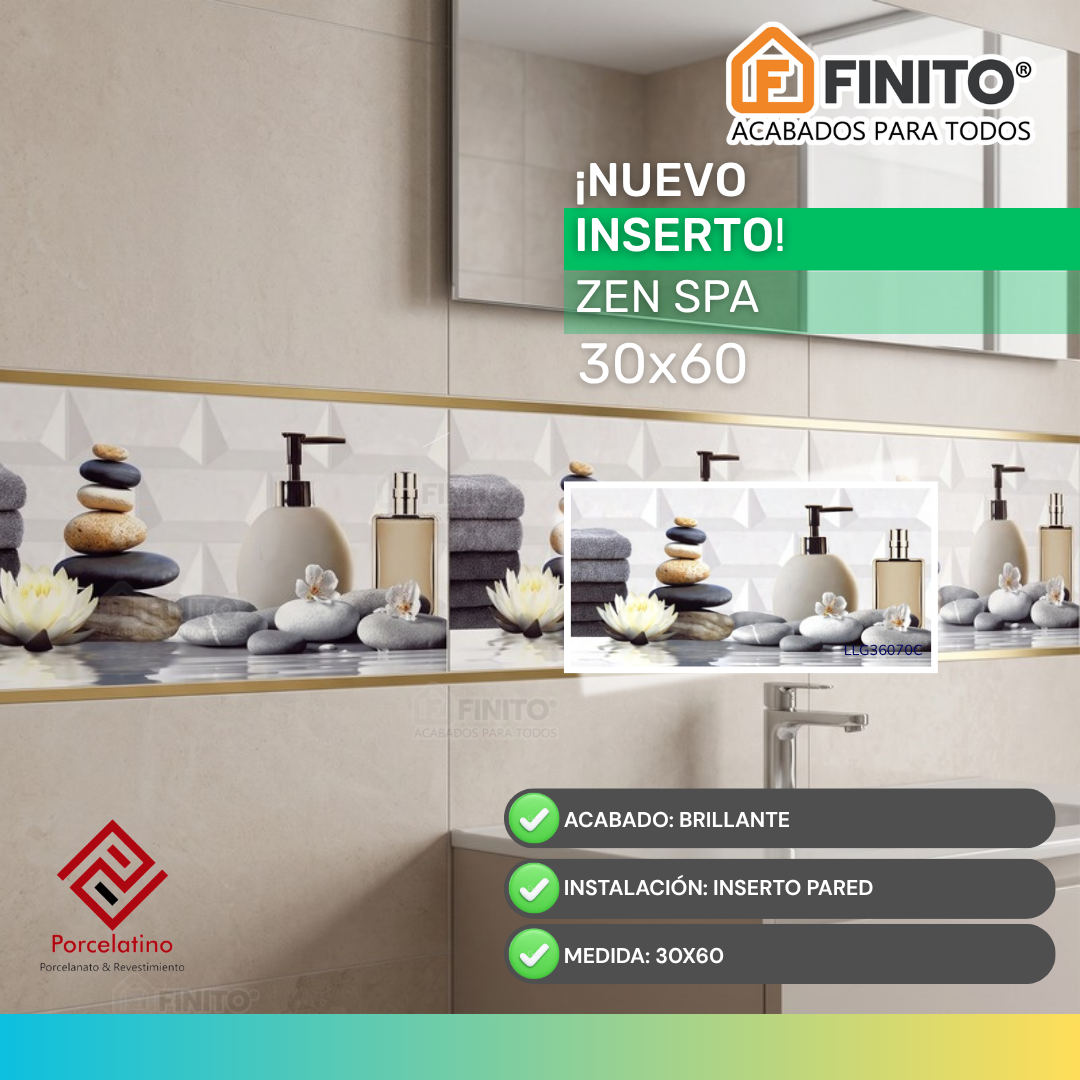 Inserto 30x60 Zen Spa